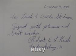 40th VIRGINIA INFANTRY SIGNED FIRST EDITION CIVIL WAR ONLY 1000 PRINTED