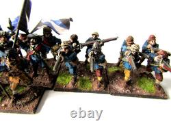 A4 English CIVIL War Shot And Pike 28 X Well Painted Metal 28mm