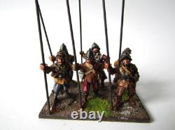 A56 English CIVIL War Shot And Pike 42 X Well Painted Metal 28mm
