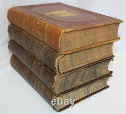 ANTIQUE 1st. ED. 4 VOL. CIVIL WAR SET -HISTORY OF THE SOUTHERN REBELLION-VICTOR