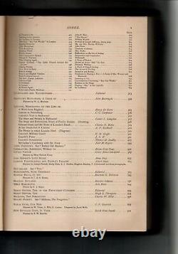 ANTIQUE BOOK Century Magazines for May 1890 to Oct 1890 CIVIL WAR INDIANS SLAVES