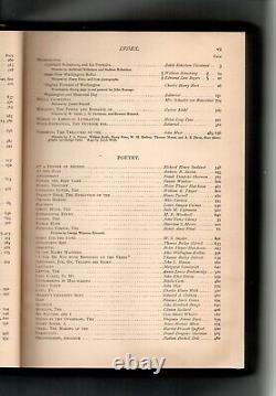 ANTIQUE BOOK Century Magazines for May 1890 to Oct 1890 CIVIL WAR INDIANS SLAVES