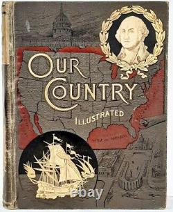 ANTIQUE DECORATIVE HISTORY SET Revolutionary Civil War Indian Slavery DEMOCRACY