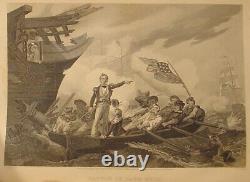 ANTIQUE DECORATIVE HISTORY SET Revolutionary Civil War Indian Slavery DEMOCRACY