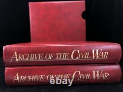 ARCHIVE OF THE CIVIL WAR 2 Volumes DOCUMENTS + MAPS + ART Henning Borak History
