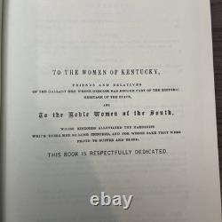 A History of MORGAN'S CALVARY 1981 Kraus Reprint Basil W. Duke Civil War