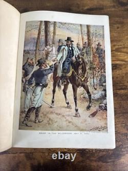A History of the Civil War By Benson J. Lossing withMatthew Brady Photos 1912