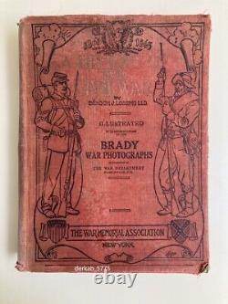 A History of the Civil War by Benson Lossing- PUB by the War Memorial Assoc 1912