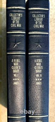 A Rebel War Clerk's Diary by John B. Jones 2 Vols. Collector's Library