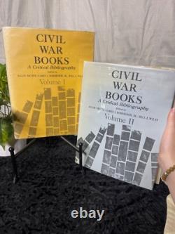 Allan NEVINS / Civil War Books A Critical Bibliography In Two Volumes 1st