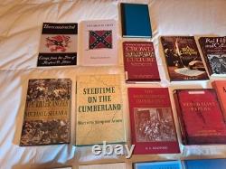 American History 18 Book Lot Agrarian School Revolution Southern Civil War