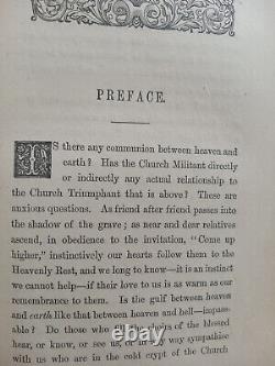Angels Life after Death Communication with the DEAD Civil War Era Antique 1867