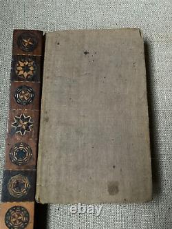 Antique 1842 Pre Civil War American HOLY BIBLE Nice Cloth Binding NY Luce