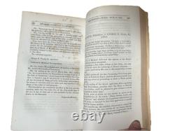 Antique 1850s 1860s California Reports Leather Books Law Legal Civil War Era 10