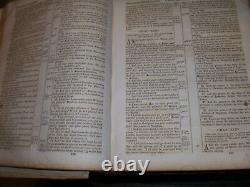 Antique 1857 Civil War Holy Bible Old American Society Large Original Congress