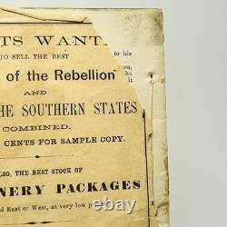 Antique 1862 Civil War Book P. Fish Reid Incidents of The War Soldier Life