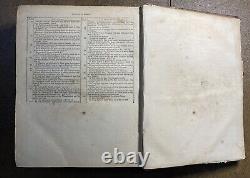 Antique 1862 Holy Bible Hard Cover Civil War Era New York