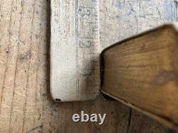 Antique 1864 Civil war era HOLY BIBLE Wallet Binding Hunters ancestry