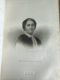 Antique 1868 CIVIL War Book Women's Work In The CIVIL War By L. P. Brockett