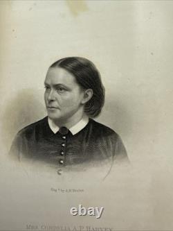 Antique 1868 CIVIL War Book Women's Work In The CIVIL War By L. P. Brockett