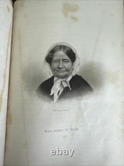 Antique 1868 CIVIL War Book Women's Work In The CIVIL War By L. P. Brockett