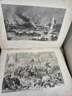 Antique 1881 Pictorial History of the Great Civil War John Laird Wilson