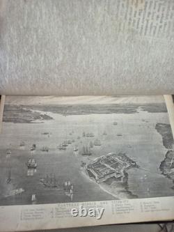 Antique 1881 Pictorial History of the Great Civil War John Laird Wilson
