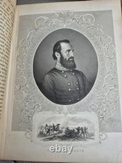 Antique 1881 Pictorial History of the Great Civil War John Laird Wilson