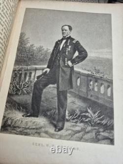 Antique 1881 Pictorial History of the Great Civil War John Laird Wilson