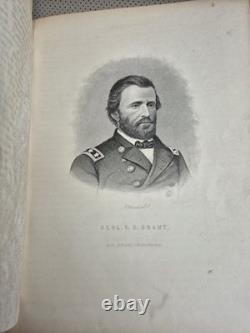 Antique 1881 Pictorial History of the Great Civil War John Laird Wilson