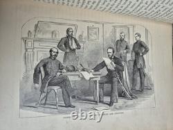 Antique 1881 Pictorial History of the Great Civil War John Laird Wilson