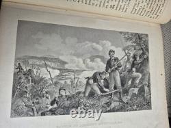 Antique 1881 Pictorial History of the Great Civil War John Laird Wilson