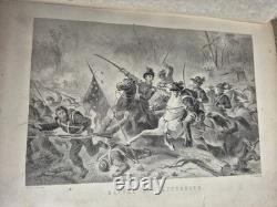 Antique 1881 Pictorial History of the Great Civil War John Laird Wilson