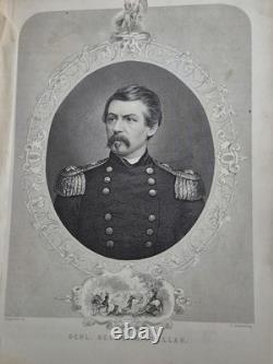 Antique 1881 Pictorial History of the Great Civil War John Laird Wilson