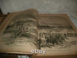 Antique 1885 2 Books Vol 1 And Vol 2 The Soldier In Our CIVIL War Illustrated