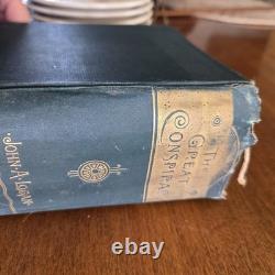 Antique 1885 The Great Conspiracy by John Logan Civil War Book Slavery Secession