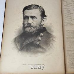 Antique 1894 Harper's Pictorial History Of The Civil War 2 Volume Part Set
