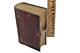 Antique Bible Velvet Covers Silver Clasp 5x3.25 Pre Civil War 1852 Original