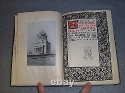 Antique Civil War History Book Pilgrimage to US Grant's Tomb Military Army 1900