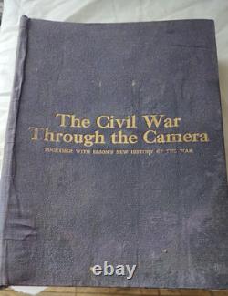Antique Civil War Through the Camera Unique 16 Part / Brady Photos, Color print