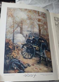 Antique Civil War Through the Camera Unique 16 Part / Brady Photos, Color print