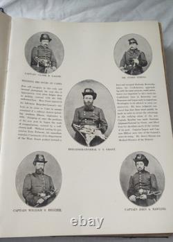 Antique Civil War Through the Camera Unique 16 Part / Brady Photos, Color print