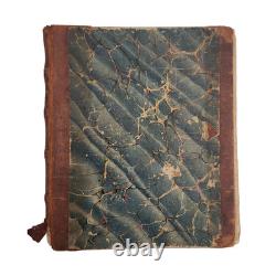 Antique Diary Scrapbook Peterborough NH Monadnock Region Obituaries Civil War