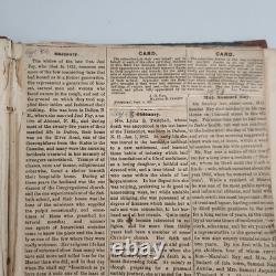 Antique Diary Scrapbook Peterborough NH Monadnock Region Obituaries Civil War