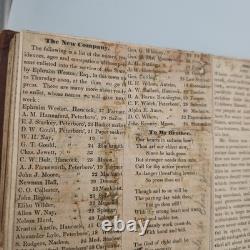 Antique Diary Scrapbook Peterborough NH Monadnock Region Obituaries Civil War