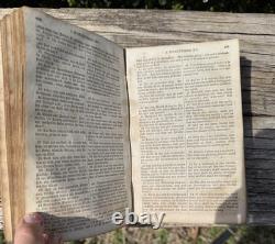 Antique Pre Civil War German-English New Testament Bible