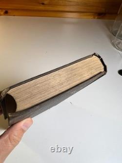 Antique Pre-Civil War Victorian Book 1857 Theory & Practice of Teaching D Page
