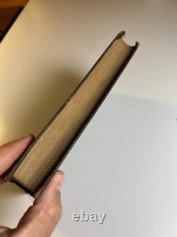 Antique Pre-Civil War Victorian Book 1857 Theory & Practice of Teaching D Page
