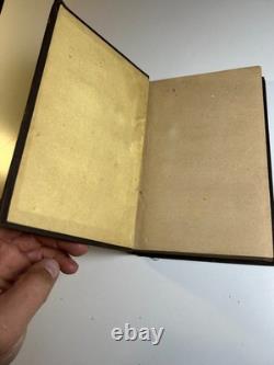 Antique Pre-Civil War Victorian Book 1857 Theory & Practice of Teaching D Page