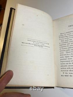 Antique Pre-Civil War Victorian Book 1857 Theory & Practice of Teaching D Page